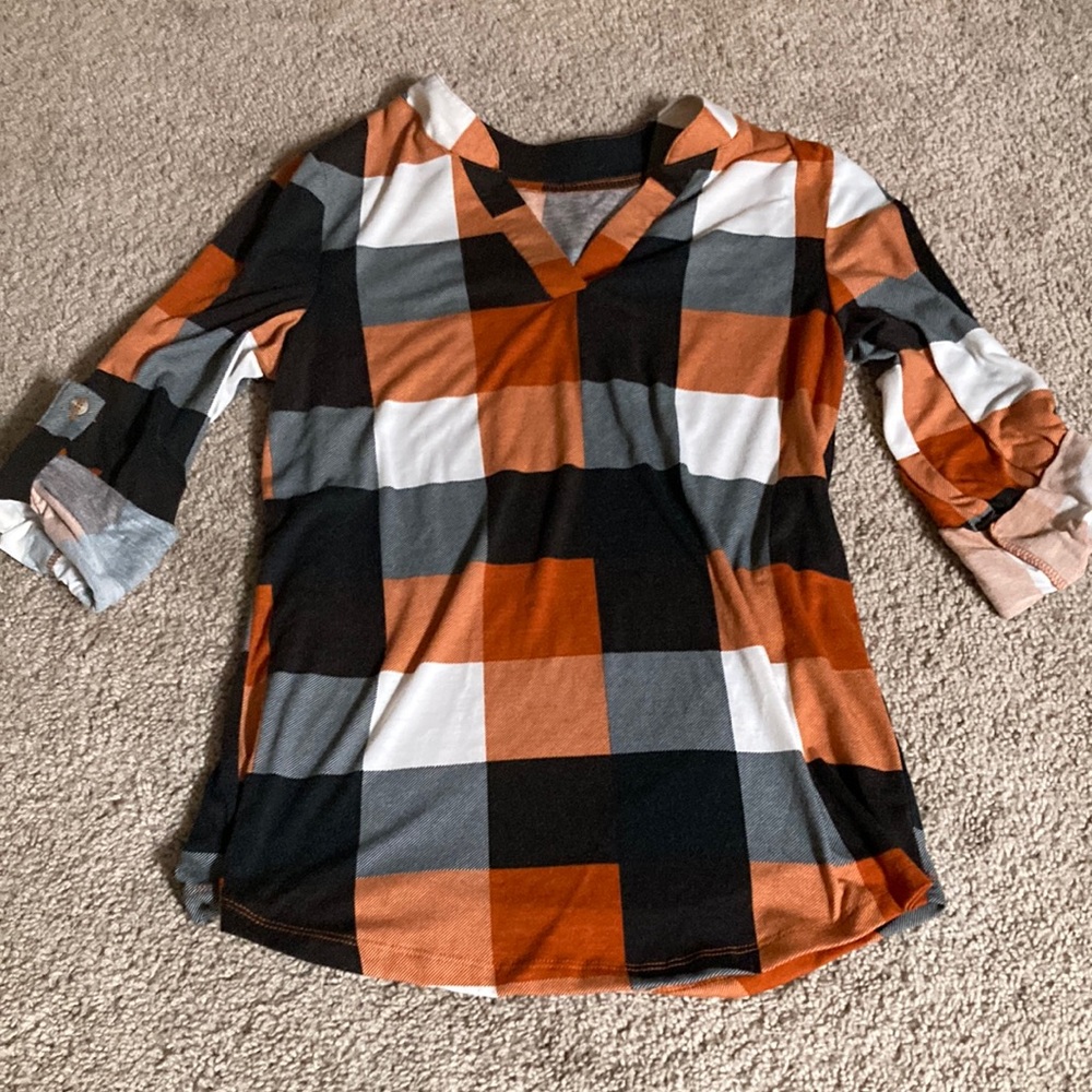 ❤️3/$10❤️ Fall colored top